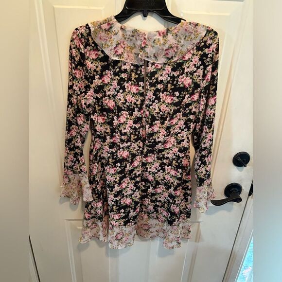 TopShop Floral Lightweight Dress size 4 - Picture 6 of 6